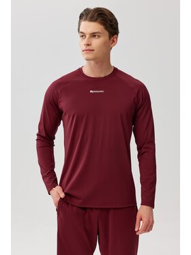 ROUGH RADICAL ROUGH RADICAL Koszulka techniczna PROOF TEE LS Bordowy Reglan Fit