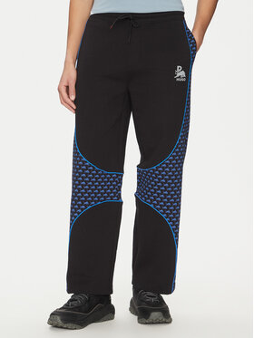 HUGO HUGO Donji dio trenerke Dinodie_RB 50542822 Crna Relaxed Fit