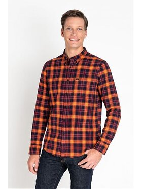 Lee Lee Camicia BUTTON DOWN Nero Regular Fit