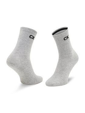 Calvin Klein Calvin Klein Κάλτσες Ψηλές Γυναικείες 701218784 Γκρι