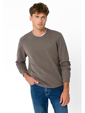 Volcano Volcano Bluza B-LORENC Beżowy Regular Fit