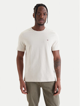 Tommy Hilfiger Tommy Hilfiger Tričko Ess Seasonal MW0MW39995 Béžová Regular Fit