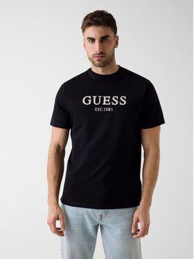 Guess Guess T-Shirt 182676 Μαύρο Classic Fit