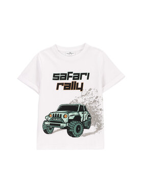 Coccodrillo Coccodrillo T-Shirt WC5143206WBK Bílá Regular Fit