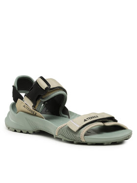 adidas adidas Sandały Terrex Hydroterra Sandals ID4270 Zielony