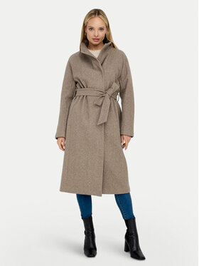 ONLY ONLY Демісезонний плащ Emma 15234634 Бежевий Regular Fit