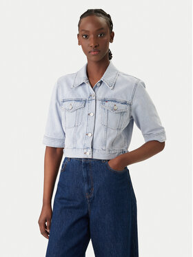 Tommy Jeans Tommy Jeans Kurtka jeansowa DW0DW22388 Błękitny Regular Fit