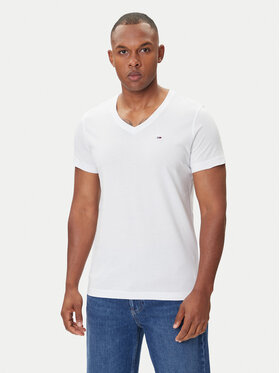 Tommy Jeans Tommy Jeans T-krekls DM0DM04410 Balts Regular Fit