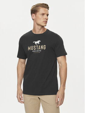 Mustang Mustang T-Shirt 1015059 Czarny Regular Fit