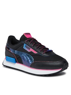 Puma Puma Sneakersy Future Rider Cosmic Grl Jr 392612 01 Czarny