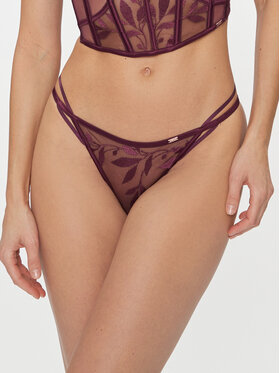 Hunkemöller Hunkemöller Kalhotky string Domenica Hl String Tr 203484 Fialová