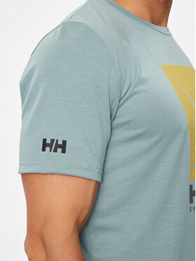 Helly Hansen Majica Hp Race Graphic T-Shirt 34419 Zelena Regular Fit