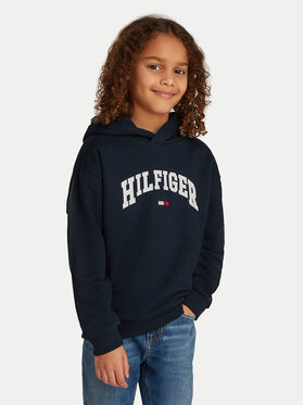 Tommy Hilfiger Tommy Hilfiger Felpa Varsity KB0KB09574 Blu scuro Relaxed Fit