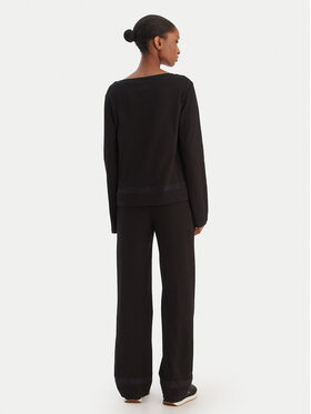 HUGO HUGO Pidžaama Logo 50556636 Must Regular Fit