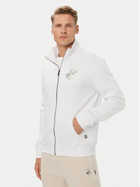 Beverly Hills Polo Club Beverly Hills Polo Club Bluza M6608T-HR Biały Regular Fit