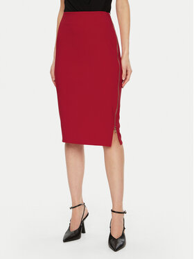 Rinascimento Rinascimento Спідниця-олівець CFC0121919003 Червоний Regular Fit