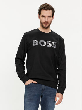 BOSS Boss Mikina Soleri 15 50513373 Černá Regular Fit