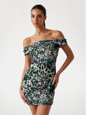 Guess Guess Každodenní šaty 177655 Barevná Classic Fit