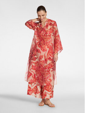 Elena Mirò Elena Mirò Camicia 7079P000289N001 Rosso Regular Fit