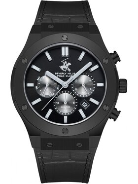 Beverly Hills Polo Club Beverly Hills Polo Club Zegarek BP3690X.651 Czarny