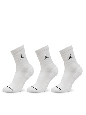 Nike Nike Σετ 3 ζευγάρια ψηλές κάλτσες γυναικείες DX9632 Λευκό