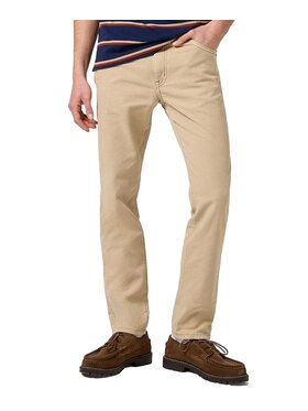Wrangler Wrangler Pantaloni di tessuto 112368475 Beige Regular Fit