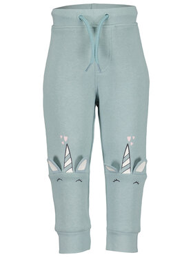 Blue Seven Blue Seven Spodnie dresowe 965082 X Zielony Regular Fit