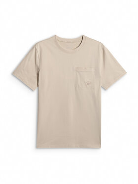 4F 4F T-Shirt SPORT STORIES 25/26 Beżowy Regular Fit