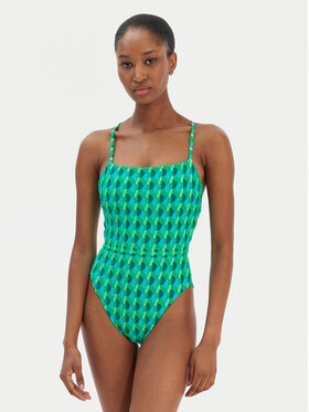 Seafolly Seafolly Strój kąpielowy Sorrento 11201-277 Zielony