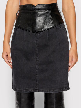 Pinko Pinko Farmer szoknya Honolulu 1J10RB Y6FG Fekete Regular Fit
