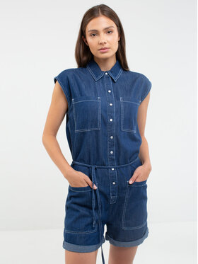 BIG STAR BIG STAR Kombinezon shea_465 Niebieski Basic Fit