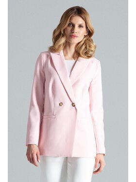FIGL FIGL Marynarka M642 Różowy Regular Fit