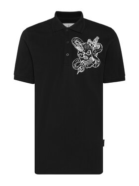 PHILIPP PLEIN PHILIPP PLEIN Polo 839 Nero Slim Fit