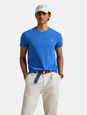 Polo Ralph Lauren Polo Ralph Lauren Футболка 710671438411 Голубий Slim Fit