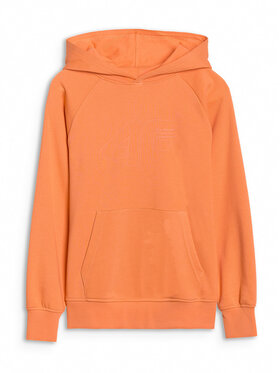 4F 4F Bluza BASIC+ Pomarańczowy Oversize