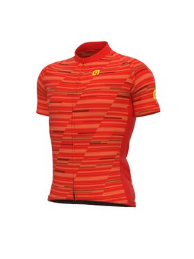 Alé Cycling Alé Cycling Koszulka rowerowa Solid Step Czerwony Fitted Fit