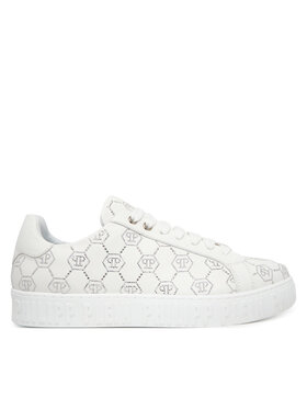 PHILIPP PLEIN PHILIPP PLEIN Sneakersy SAFS USC0920 PLE005N Biela