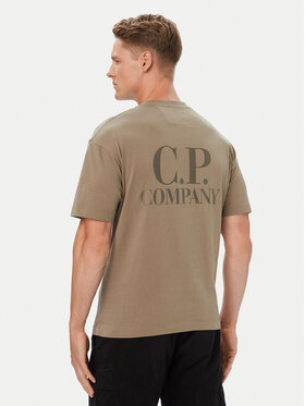 C.P. Company C.P. Company Póló 21CMTS135A005100W Bézs Regular Fit