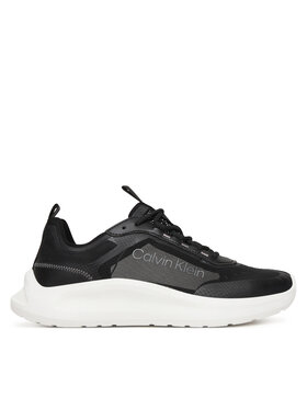 Calvin Klein Calvin Klein Sneakersy Light Eva Run Lup Transp Ripst HW0HW02998 Czarny