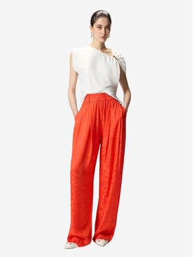 PINKO PINKO Top MELODY MAGLIA JERSEY COTONE ST Biały Regular Fit