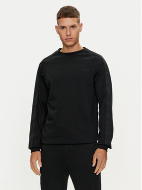 HUGO Hugo Felpa Tonal Logo 50520494 Nero Regular Fit