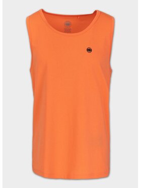 PITBULL PITBULL Tank top męski Coolmax SCOTT L Pomarańczowy Regular Fit