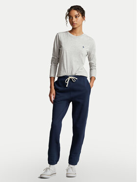 Polo Ralph Lauren Polo Ralph Lauren Блуза 211898699004 Сив Regular Fit