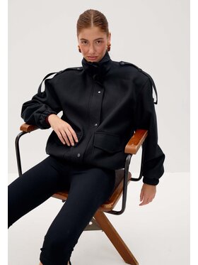 Mirons Mirons Kurtka przejściowa soft Czarny Regular Fit