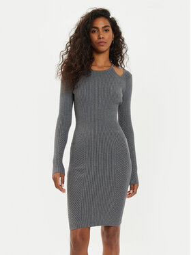 Guess Guess Kötött ruha Vanessa W4BK24 Z3I22 Szürke Regular Fit