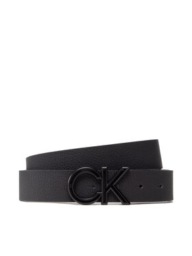 Calvin Klein Calvin Klein Vīriešu josta Adj Ck Cut Out Pb 35Mm K50K509201 Melns