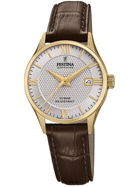 Festina Festina Zegarek F20011/2 Brązowy