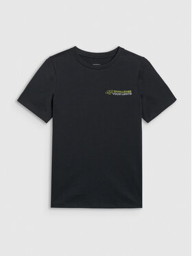 4F 4F T-Shirt URBAN COMMUTER Czarny Regular Fit