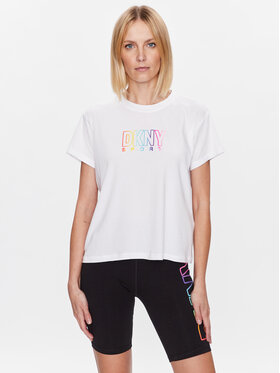 DKNY Sport DKNY Sport T-Shirt DP3T8782 Λευκό Classic Fit
