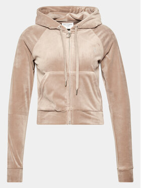 Juicy Couture Juicy Couture Суитшърт Madison JCWA122001 Бежов Slim Fit
